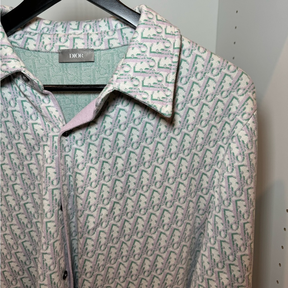 Dior Oblique Knit Shirt